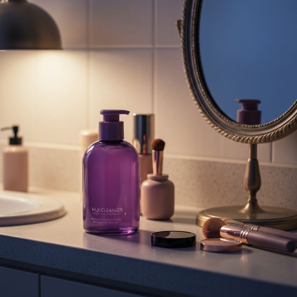 Mleczko oczyszczające do czyszczenia zmęczonej skóry